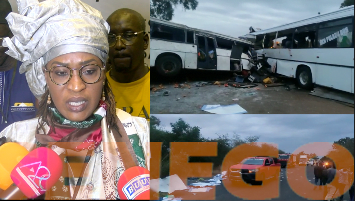 Accident à Kaffrine : « Ces pertes en vies humaines sur les routes du Sénégal » (Zahra Iyane Thiam) Senego TV