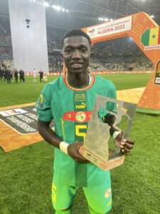 Homme du match face à l’Algérie : Lamine Camara exprime sa joie