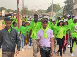 Accueil du Président à Sédhiou, Mansour Sow et Cie enfilent le vert au milieu du Maron Beige (Photos)