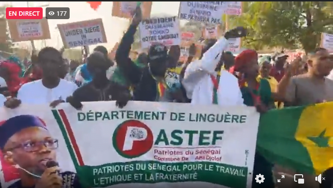 Suivez en direct, la marche de Pastef dans le Département de Linguère (Vidéo)