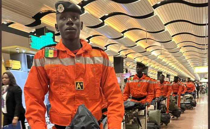 l’Équipe des sapeurs pompiers sénégalais déjà en Turquie (Vidéo)