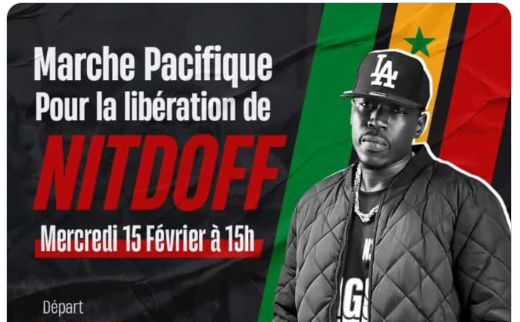 NitDoff : Marche Pacifique pour la libération de l’artiste…