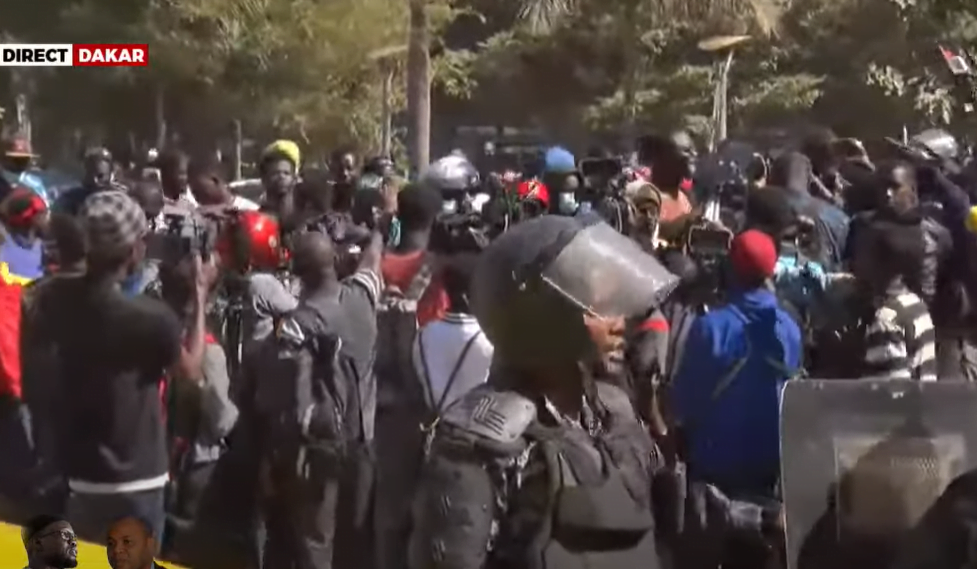 Cité keur Gorgui : Echauffourées entre Militants de Pastef et Forces de l’ordre… vidéo