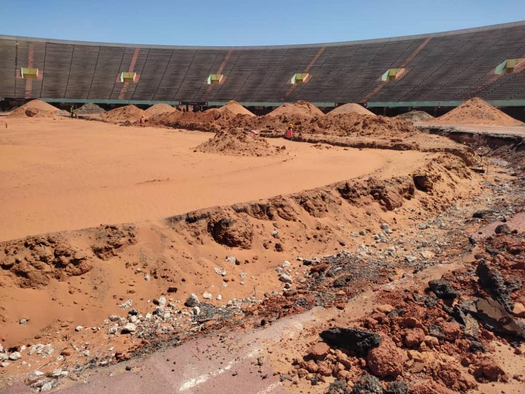 Stade LSS: 20 milliards FCFA investis pour la réhabilitation, les délais de livraison réduits à 24 mois