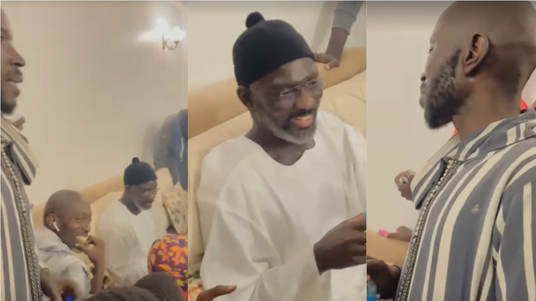 Scène inédite entre Wadioubakh et Mame Thierno Borom Darou (Vidéo)