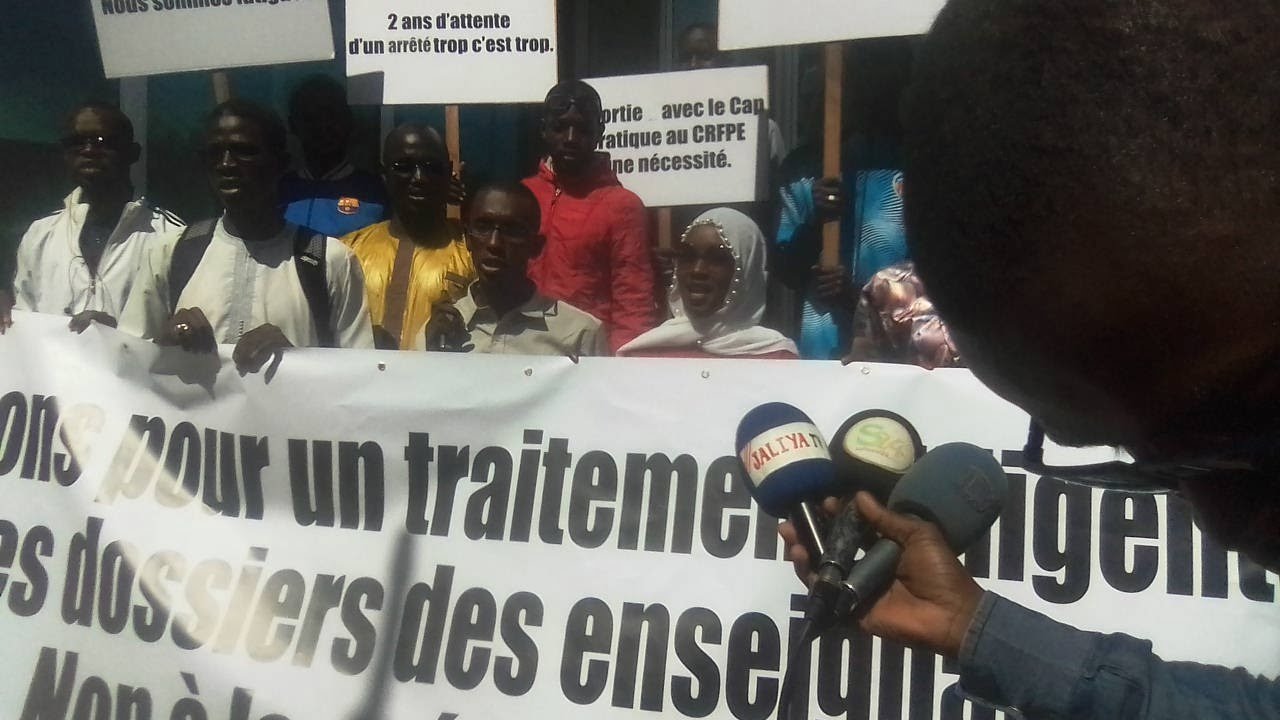 Recrutement Fonction Publique : Les maitres contractuels haussent le ton…