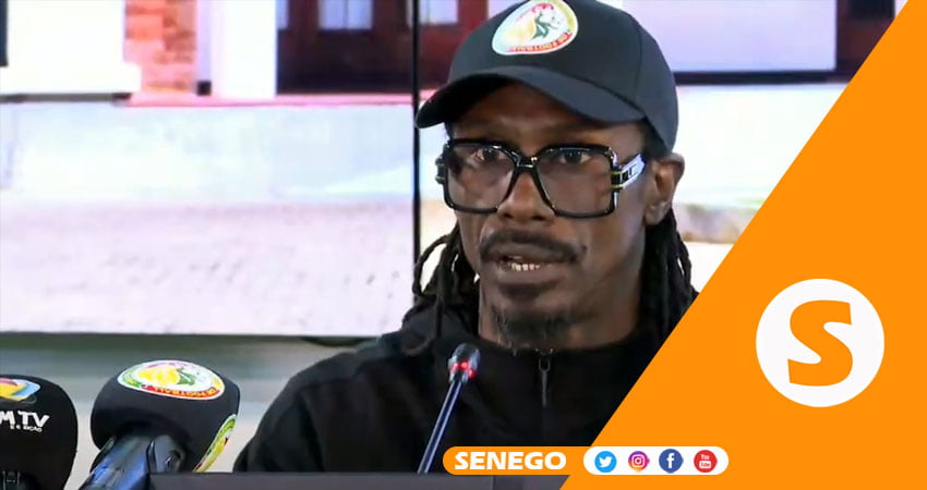 Foot – Sénégal vs Algérie : Suivez en direct la conférence de presse de Aliou Cissé