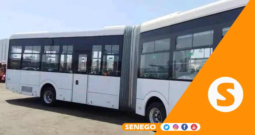 BRT : L’arrivée des premiers bus au port de Dakar (Photos)