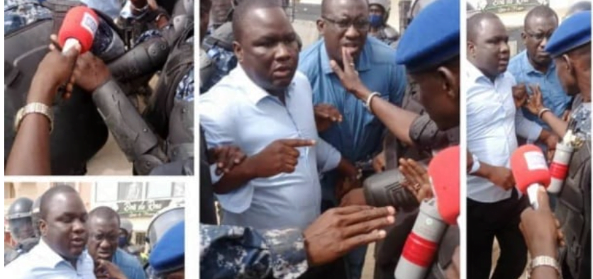 Chez Sonko, Déthie Fall dénonce: « ils nous ont gazés comme d’habitude… »