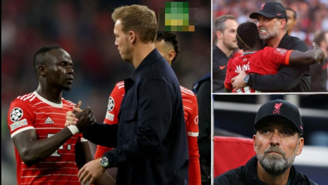 Quand Sadio Mané compare Nagelsmann et Klopp  « Il est très émotif et crie parfois »