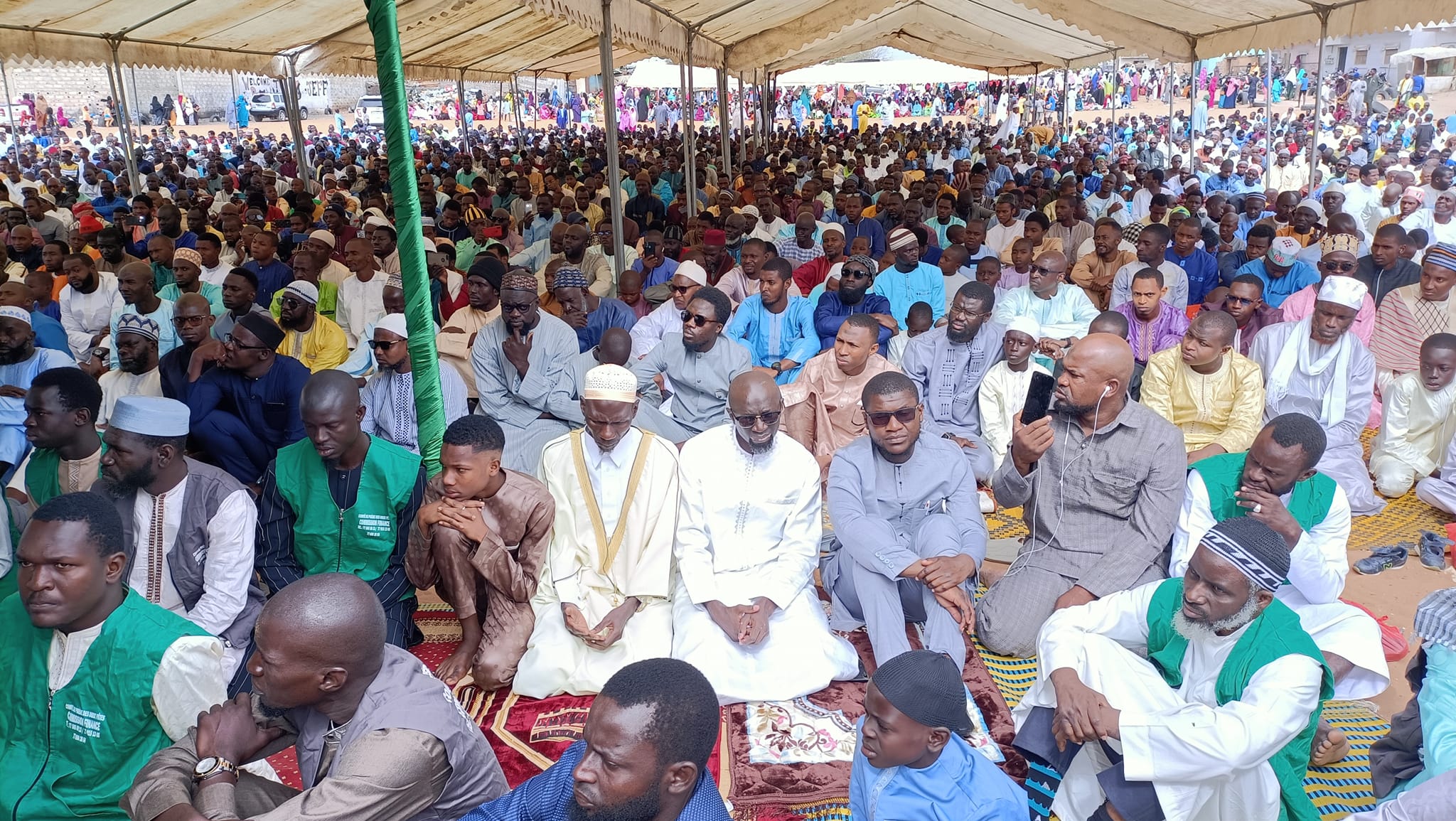 Korité 2023 à Pikine : L’imam regrette la division des musulmans (Images)