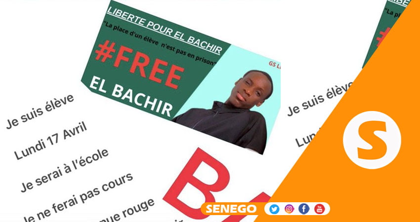 « Lundi Rouge » dans la rue : Les élèves de Dakar et Thiès pour la libération de leur camarade