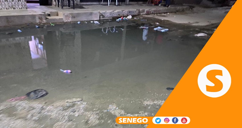 HLM 5 : Les égouts débordent de partout, l’Onas impuissante, les populations en colère (Photos)