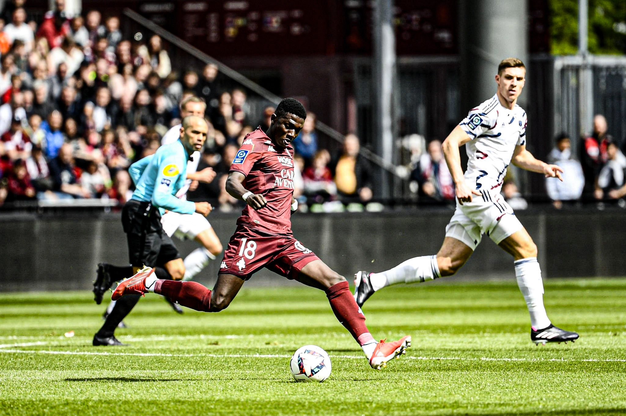 Ligue 2 : Lamine Camara (Fc Metz) nominé pour le titre de meilleur