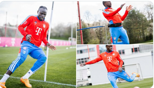 Entraînement supplémentaire de Sadio Mané, ce mardi (Photos
