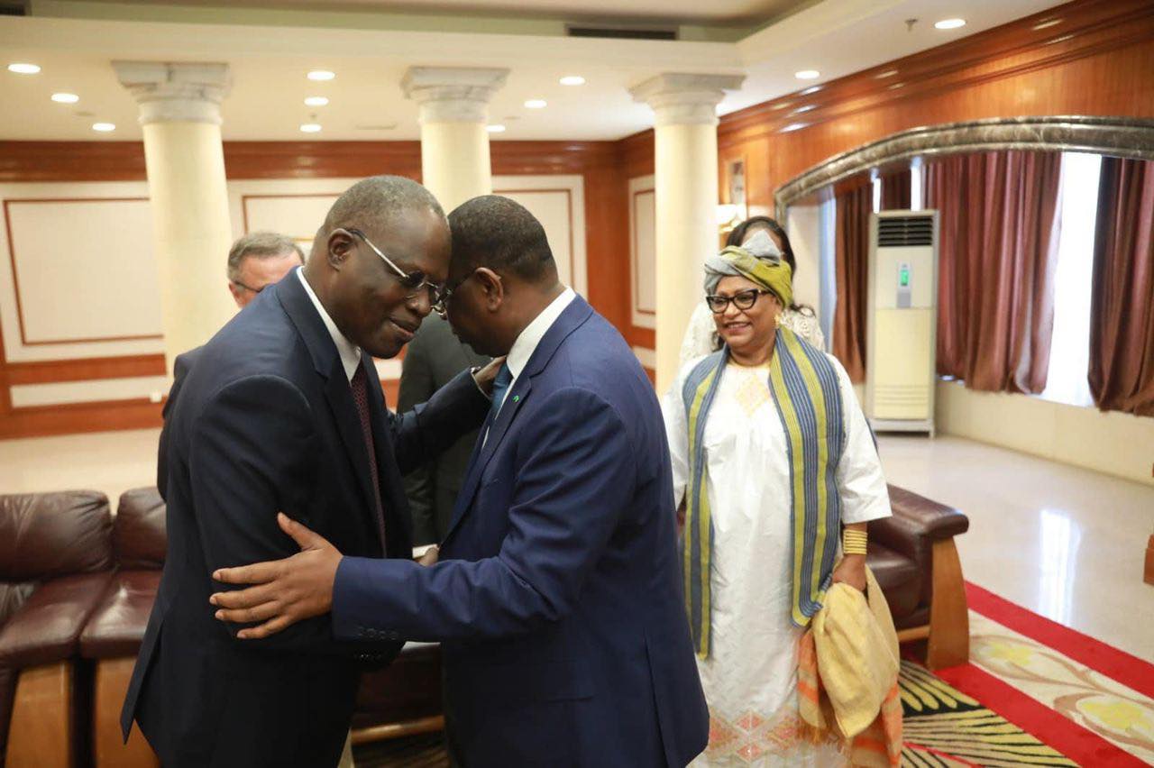 Gsef Dakar 2023 : Macky Sall en toute complicité avec Khalifa Sall, Habib Sy et Soham Wardini