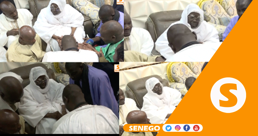 Touba : Serigne Modou Bousso Dieng reçu par le khalife général des mourides … (Senego Tv)