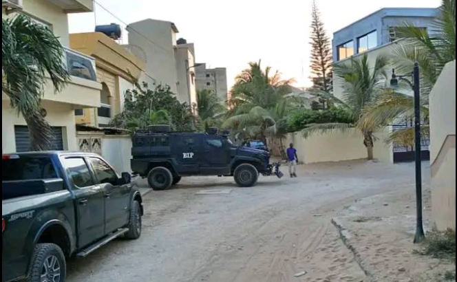 Cité Keur Gorgui : La BIP déjà devant le domicile de Ousmane Sonko à la veille de son procès (Photos)