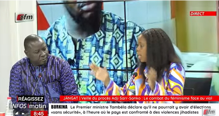 Adji Sarr – Sonko / Gabrielle  : « On n&rsquo;a pas besoin de savoir naan lako timé, question bi moy esk dako forcé »