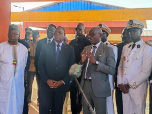 Inauguration ZAMPA: Le Président Macky Sall félicite le Dg de l’Agetip pour la réalisation du projet…