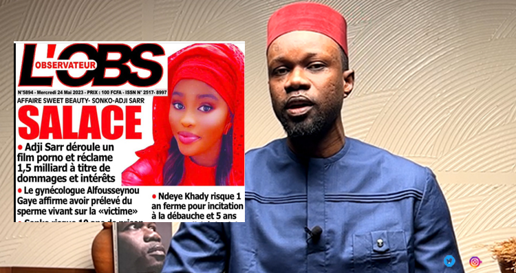 Manipulations : Sonko « déchire » le journal L’Observateur. Regardez!