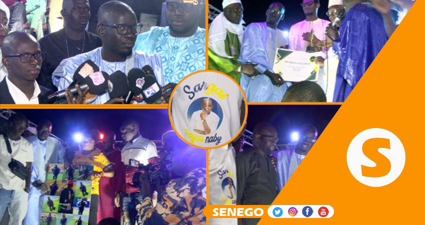 Abdou Aziz Diouf président Asc HLM nommé « homme de l’année 2023 » Senego TV
