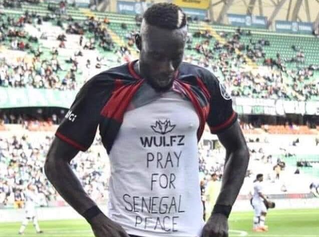 « Pray for Sénégal »: Mbaye Diagne prie pour le Sénégal après son but, Regardez!