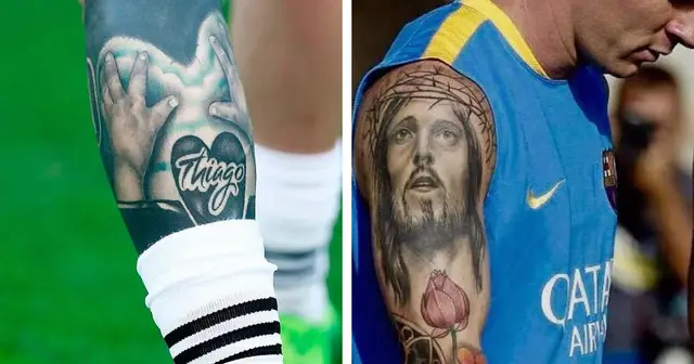Les 18 tatouages de Leo Messi et leur signification…(photos)