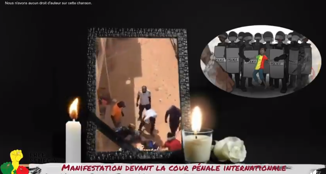 23 juin 2023 : Grande manifestation de la diaspora sénégalaise devant la CPI