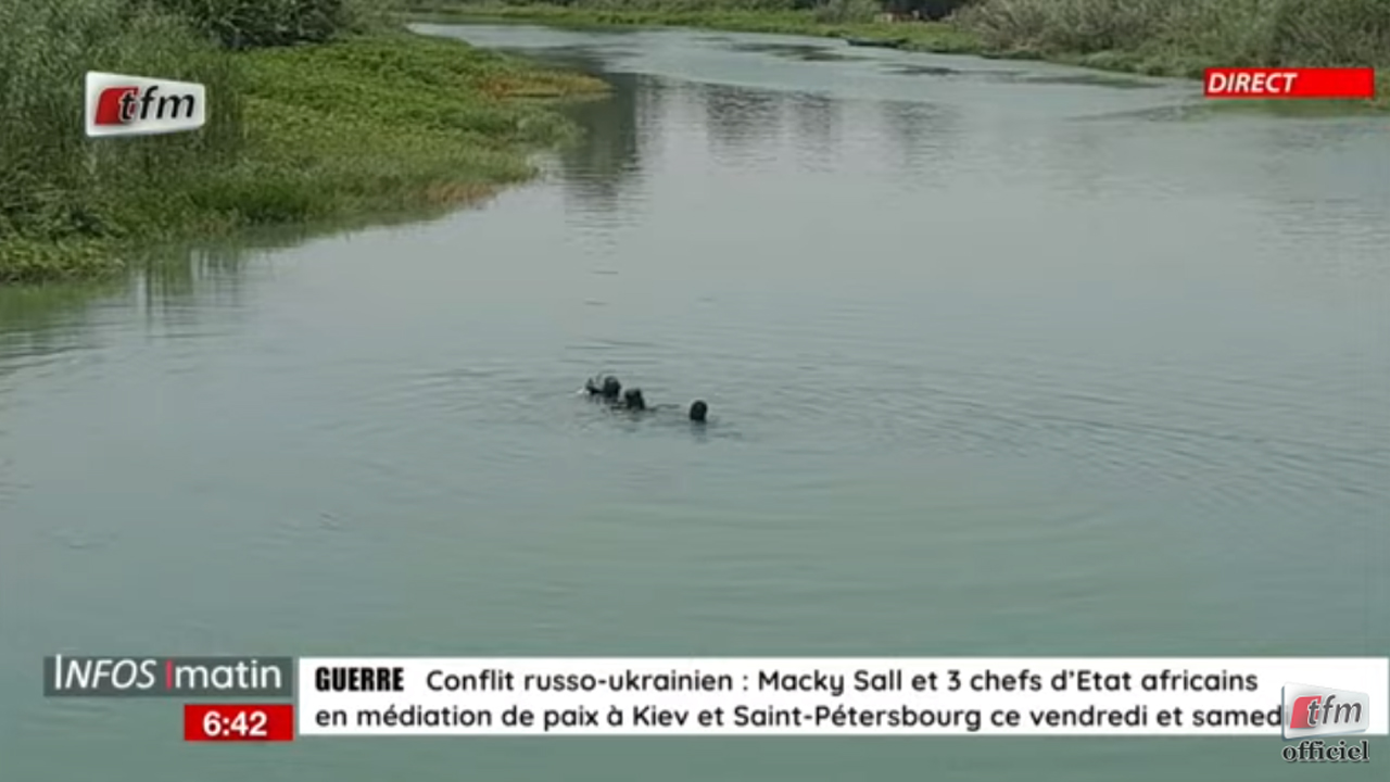 Richard Toll : Un prof de maths meurt noyé en voulant sauver un indicateur de la Douane (Vidéo)