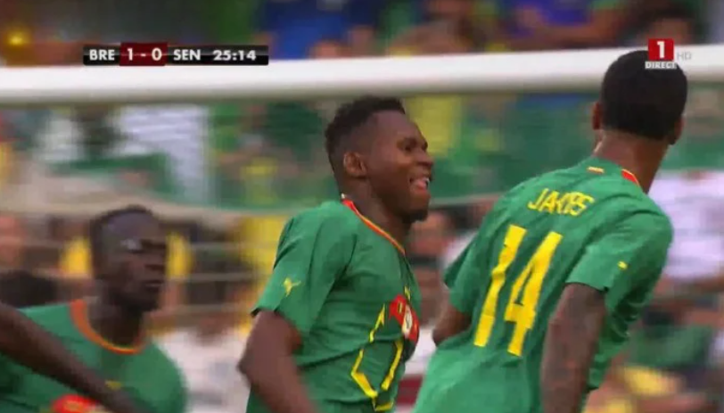 Foot – Amical: Le Sénégal tient en respect le Brésil à la pause