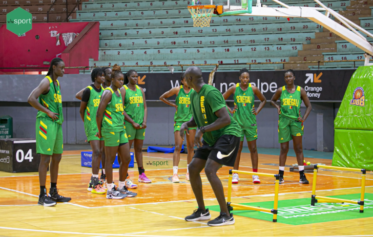 Préparation AfroBasket 2023 : 11 Lionnes à la première séance d’entrainement