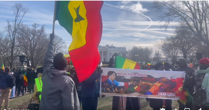 Washington : Des Sénégalais manifestent devant la Maison Blanche, ce dimanche