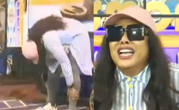 En larmes, Amina Poté tombe en pleine émission… (vidéo)