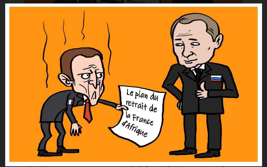 La Russie repousse les Français hors d’Afrique…