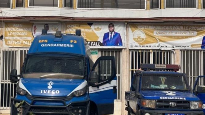 Siège PRP encore barricadé, Aliou Tine hausse le ton : « Cela doit cesser… »