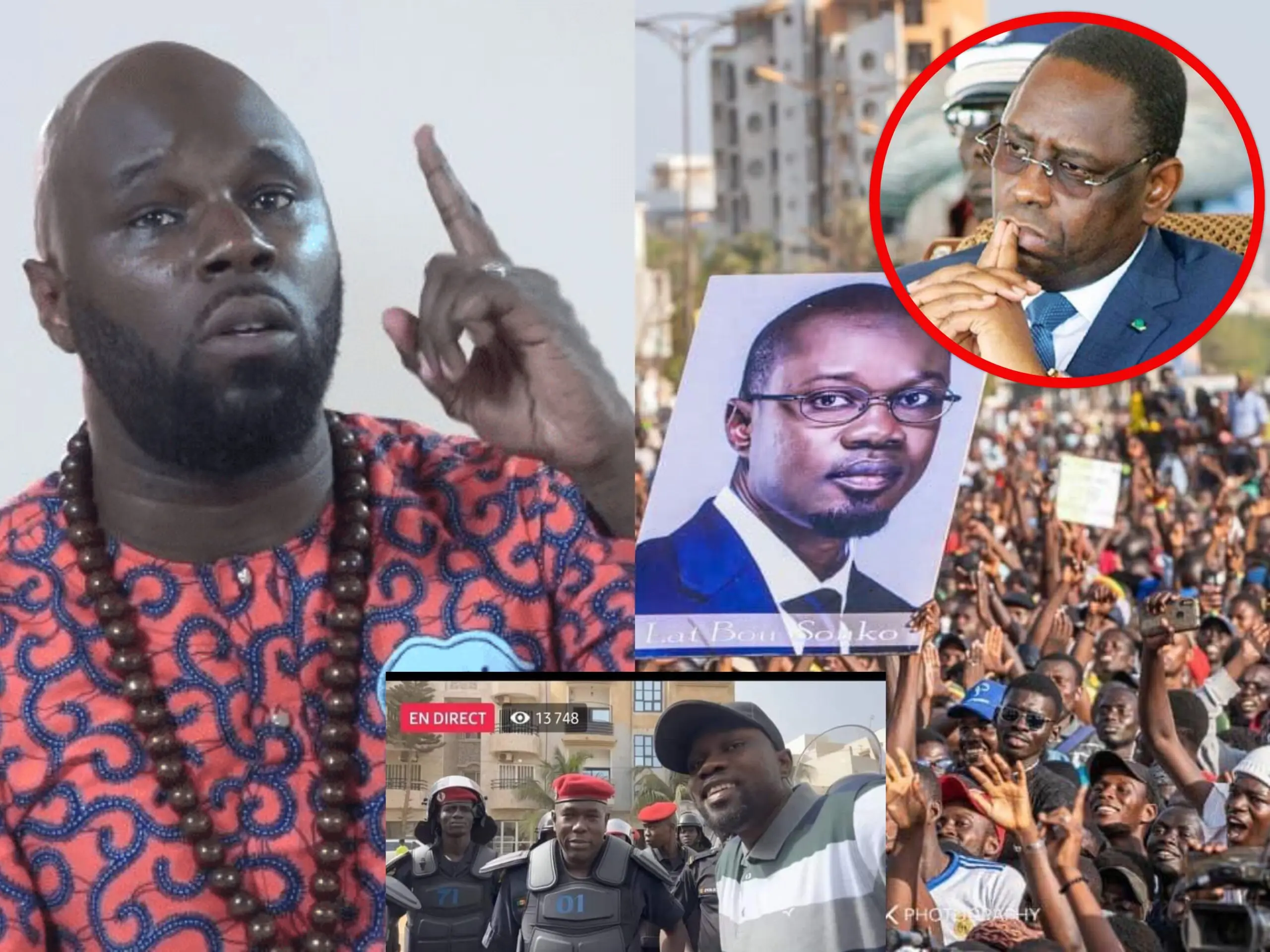 Kémi Séba: « Macky va monter un front anti-Sonko en passant des alliances secrètes avec des membres de l’opposition »