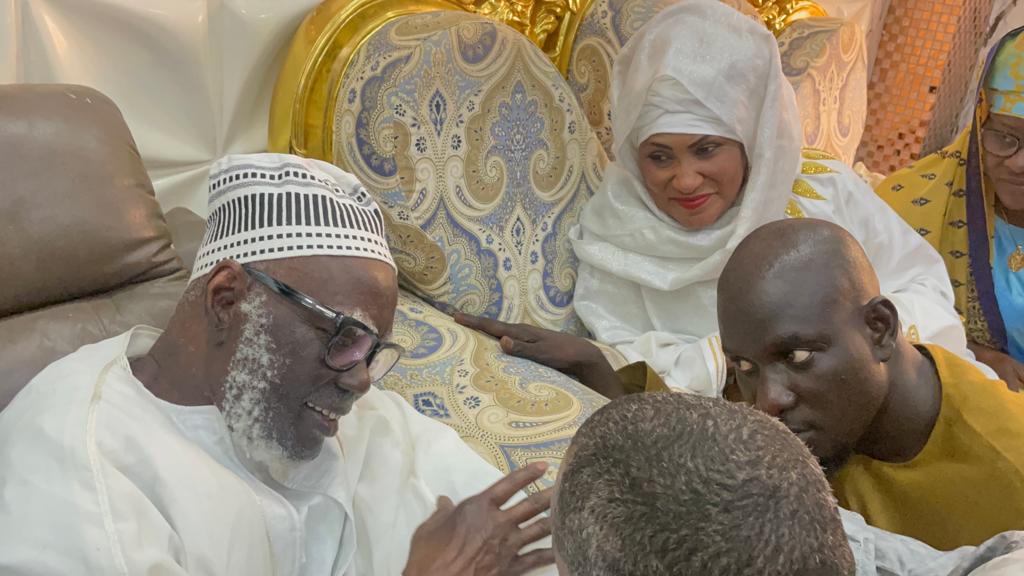 Touba : Dr Rose Wardini reçue par le khalife général Serigne Mountakha Mbacké.