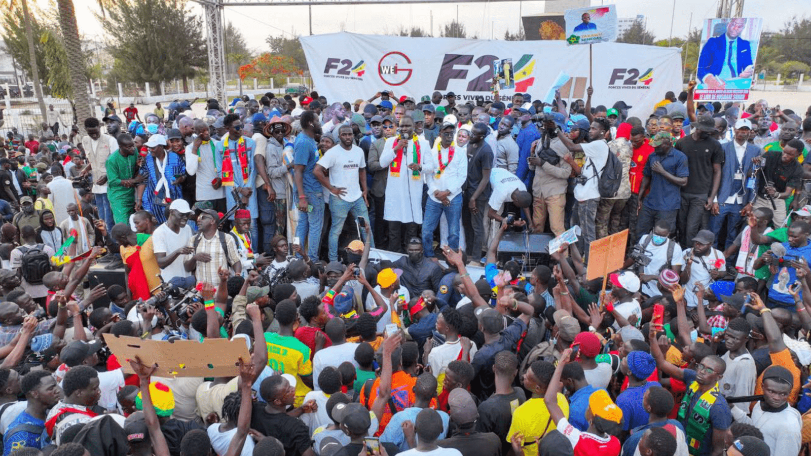 Rassemblement interdit : Le F 24 invite à poursuivre le combat…