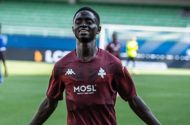 Foot – Metz vs Troyes: Officialisé ce matin, ce jeune crack sénégalais s’offre déjà un doublé (vidéo)