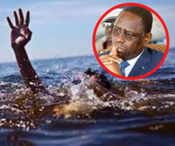 Nauffrage dune Pirogue Macky Sall exprime sa douleur après le décès