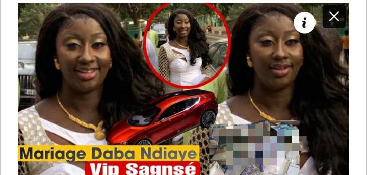 Apres son divorce polémique, Daba Ndiaye s’est remariée. Regardez !