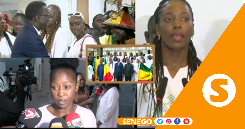 Remise drapeau : Ambiance électrique des Lionnes (Senego TV)
