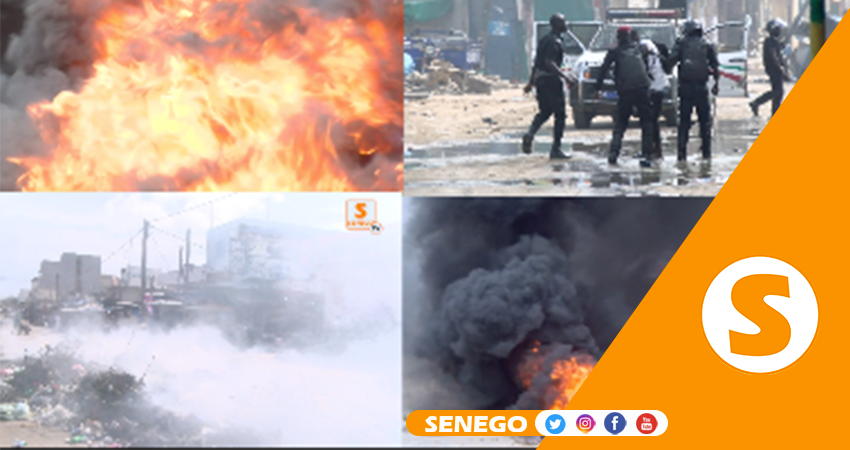 Condamnation de Sonko, la situation à Colobane, Hlm et quelques quartiers de Dakar (Senego Tv)