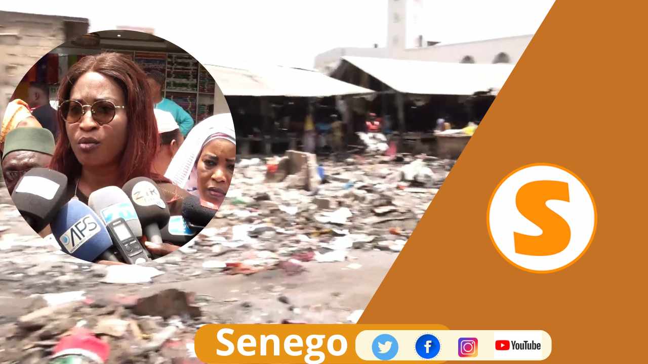 Incendie au marché Zing Pikine, Zahra Iyane Thiam: « Etat Migui Sene Wete » ( Senego Tv)