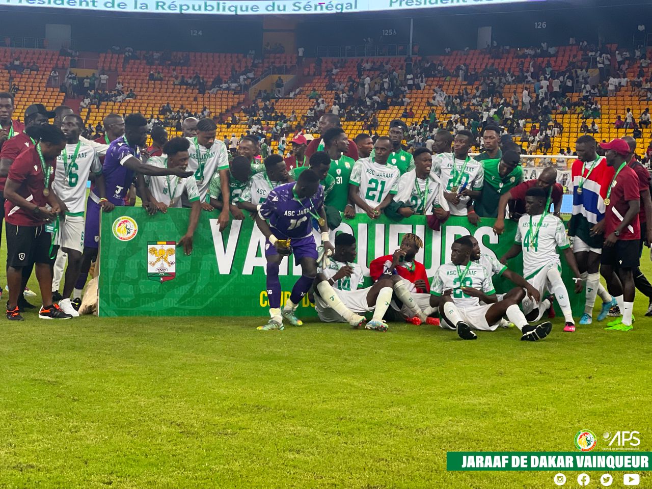 (12) Photos: La victoire triomphante du Diaraaf capturée en images