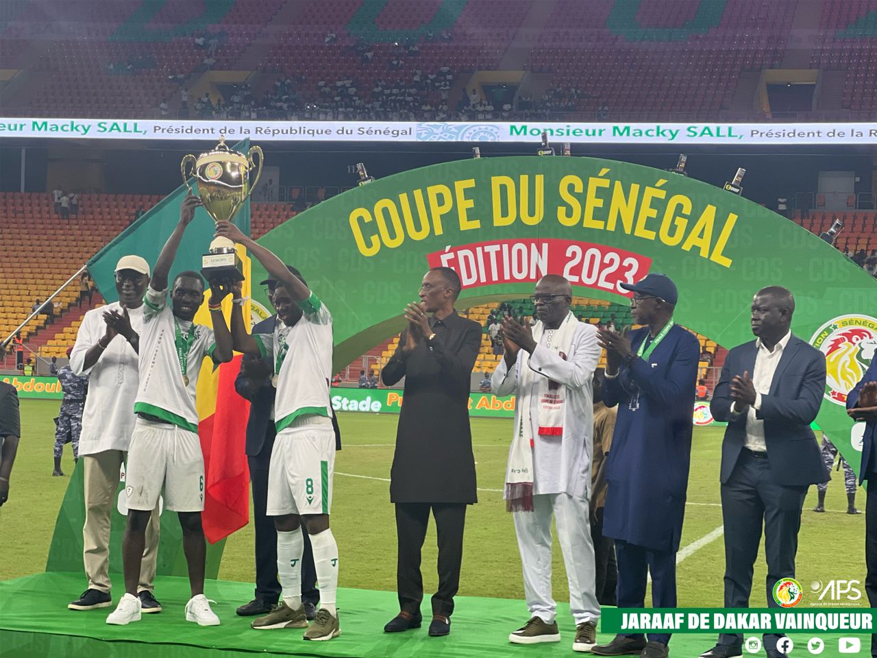 (12) Photos: La victoire triomphante du Diaraaf capturée en images