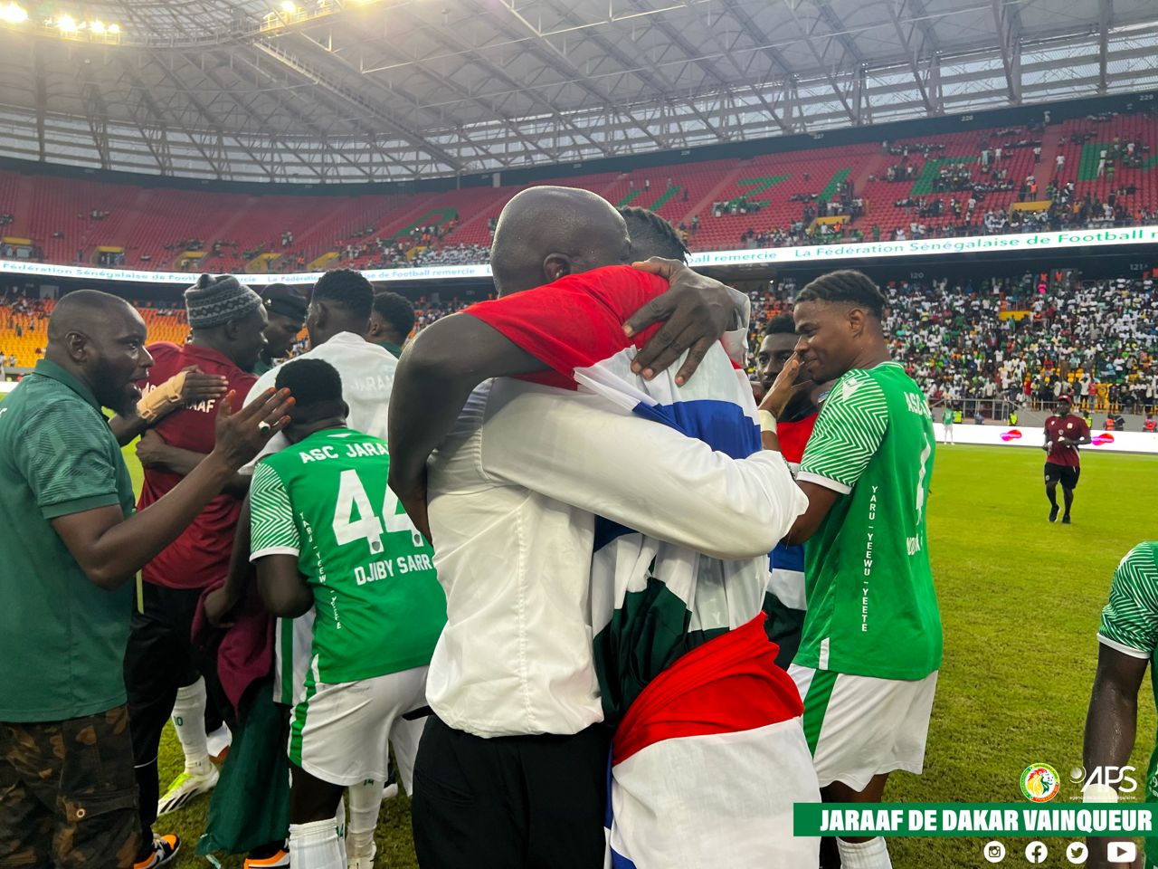 (12) Photos: La victoire triomphante du Diaraaf capturée en images