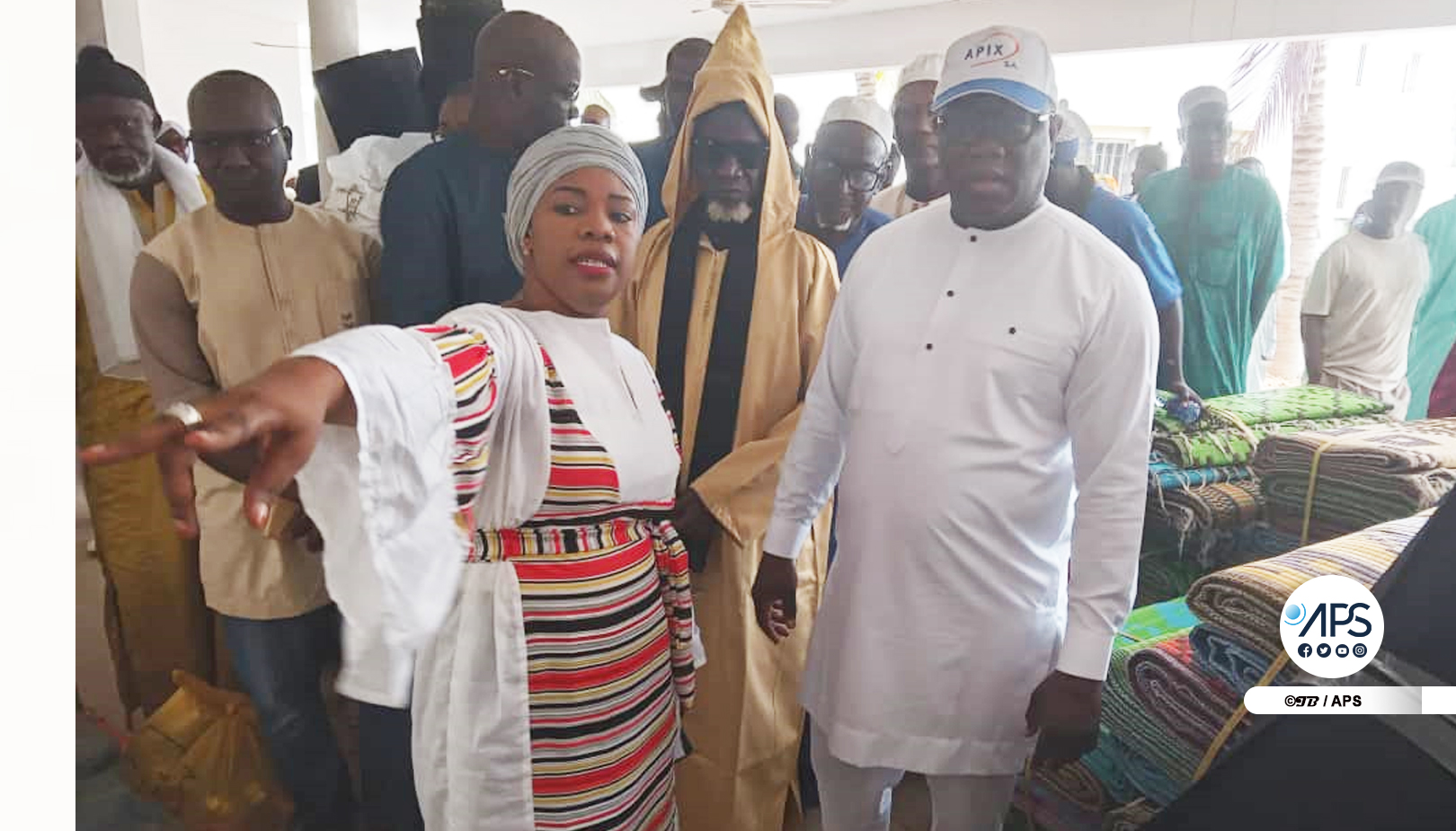 (2) Photos: Abdoulaye Baldé, directeur de l