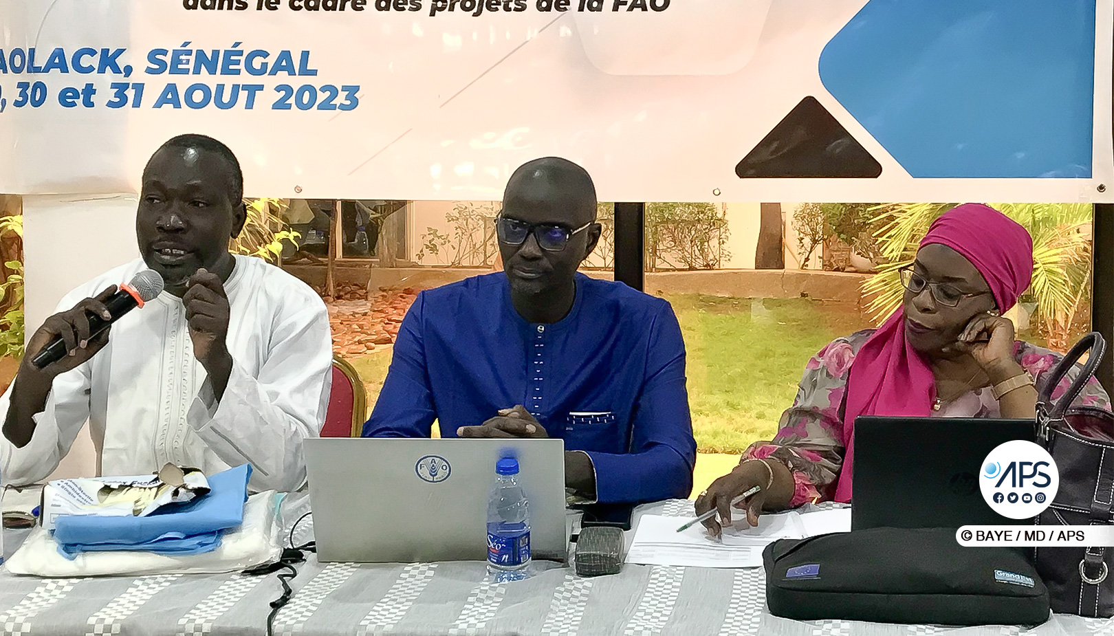 (2) Photos - FAO et MEPA travaillent à la vulgarisation d